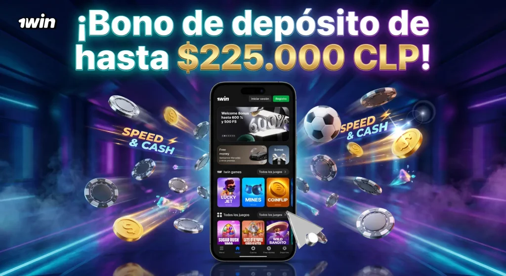 1win Chile: bono de bienvenida en pesos chilenos